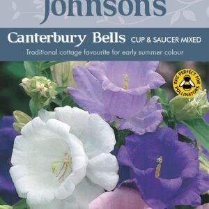 Johnsons Canterbury Bells Cup and Saucer Mixed 600 Seeds