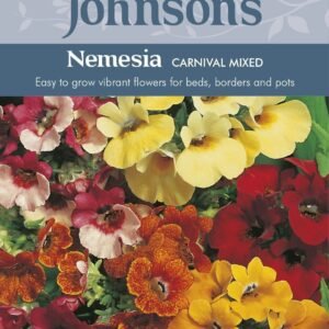 Johnsons Nemesia Carnival Mixed 500 Seeds