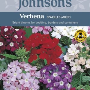 Johnsons Verbena Sparkles Mixed 125 Seeds