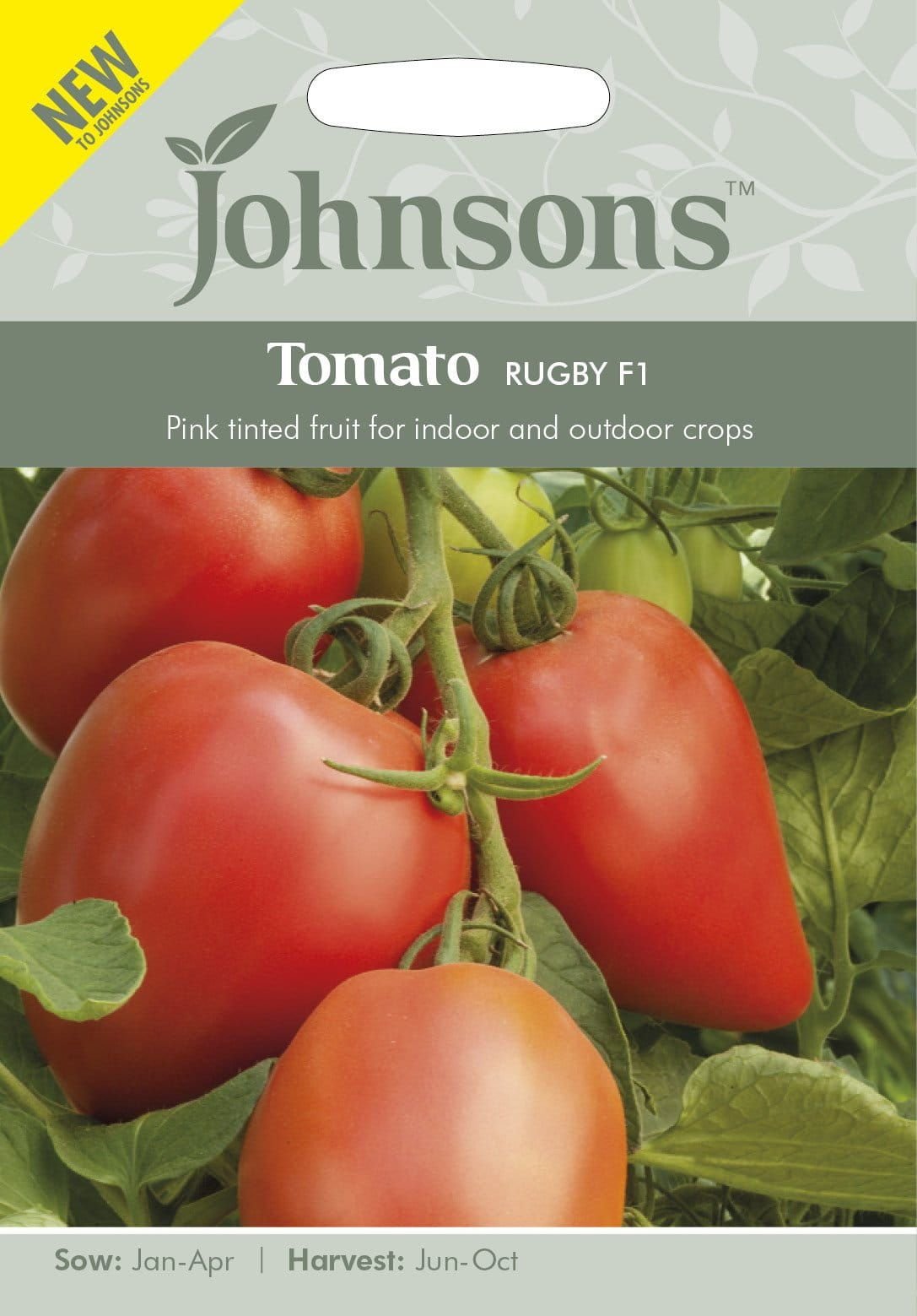 Johnson Seeds Tomato Rugby F1 Hybrid 10 Seeds
