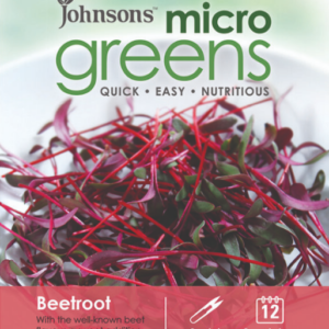 Johnsons Salad Microgreen Beetroot (Bulls Blood) 800 Seeds