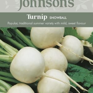 Johnsons Turnip Snowball 1750 Seeds
