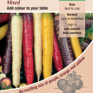 Kings Seeds Carrot Mixed 500 Seeds