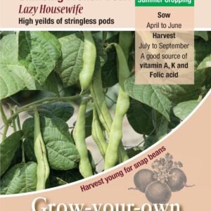 Kings Seeds Climbing French Bean Lazy Housewife Seeds