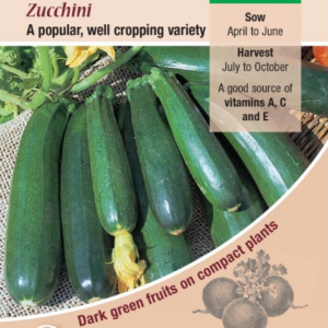 Kings Seeds Courgette Zucchini 20 Seeds