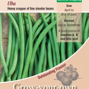 Kings Seeds Dwarf French Bean Elba Seeds