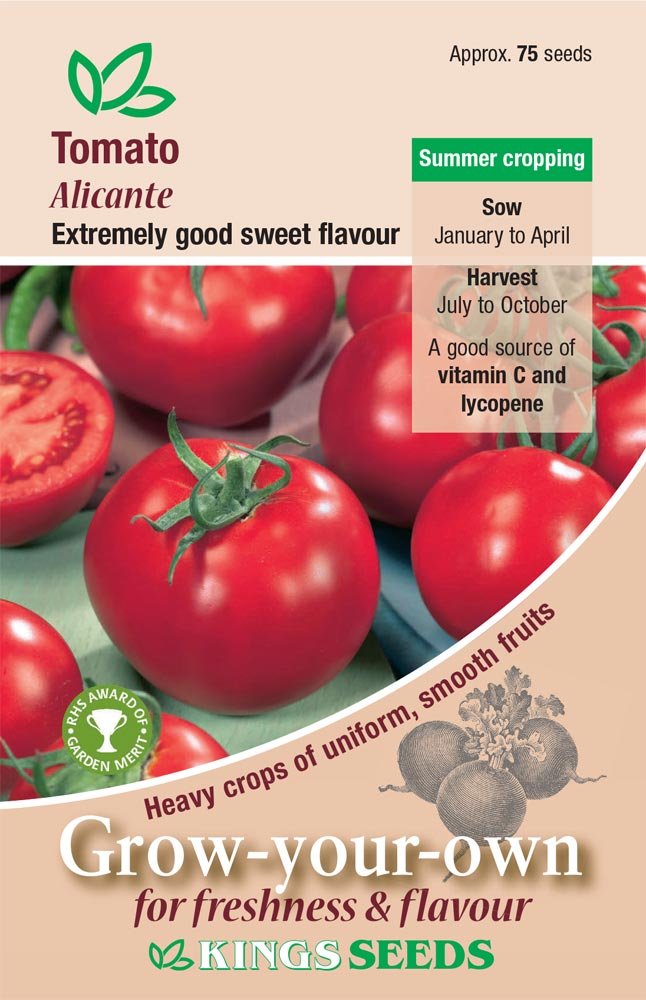 Kings Seeds Tomato Alicante 75 Seeds