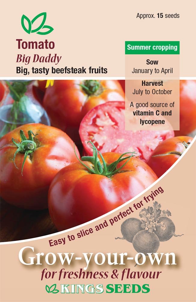 Kings Seeds Tomato Big Daddy 15 Seeds