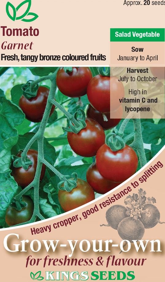 Kings Seeds Tomato Garnet Seeds