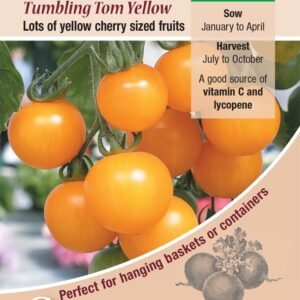 Kings Seeds Tomato Tumbling Tom Yellow 10 Seeds