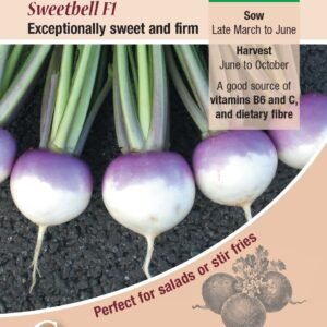 Kings Seeds Turnip Sweetbell F1 Hybrid 250 Seeds