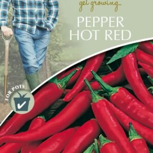 Mr Fothergills - David Domoney - Vegetable - Pepper Hot - Red De Cayenne - 60 Seeds