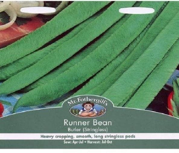 Mr Fothergills Runner Bean Butler 45 Seeds