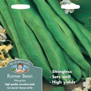 Mr Fothergills Runner Bean Mergoles Stringless 45 Seeds