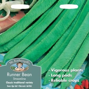 Mr Fothergills Runner Bean Streamline 50 Seeds