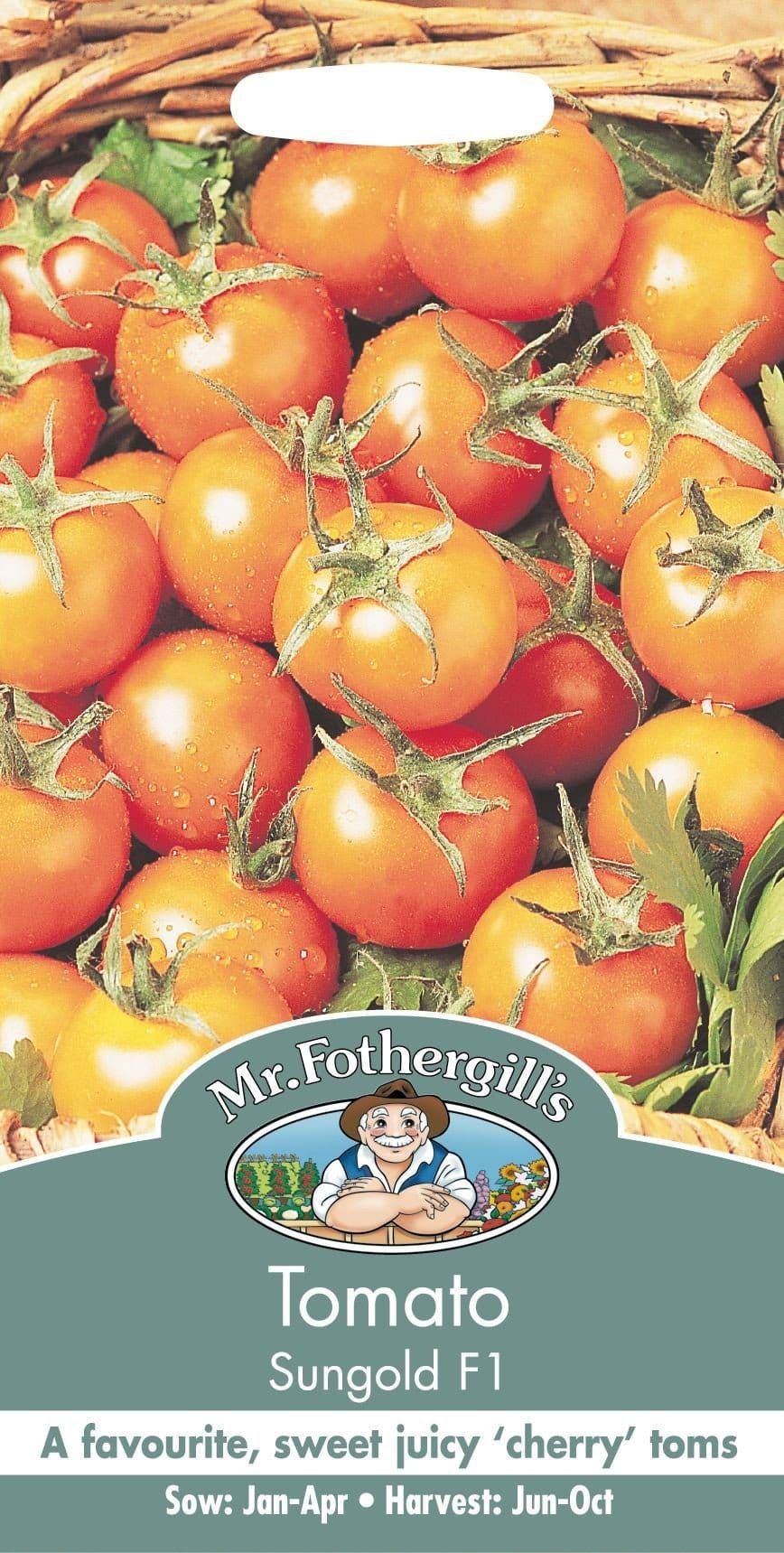 Mr Fothergills Tomato Sungold F1 Hybrid 10 Seeds