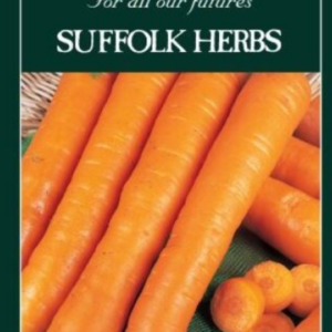 Suffolk Herbs Organic Carrot Nantes 2 - 300 Seeds