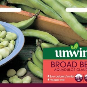 Unwins Broad Bean Aquadulce Claudia 45 Seeds
