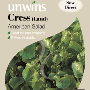 Unwins Cress Land American Salad 1000 Seeds