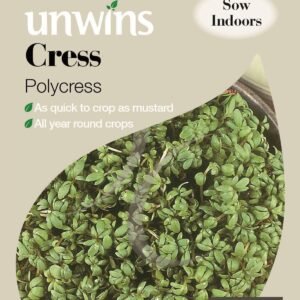 Unwins Cress PolyCress 2500 Seeds