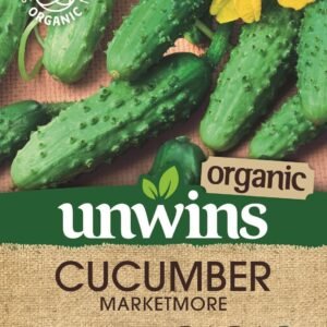 Unwins Cucumber Marketmore (Organic) 20 Seeds