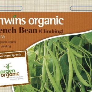 Unwins Organic French Bean (Climbing) Cobra 35 Seeds