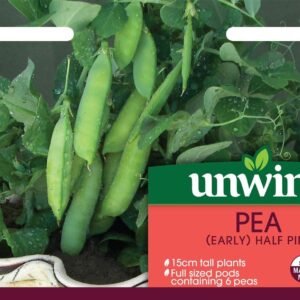 Unwins Pea (Early) Half Pint 100 Seeds