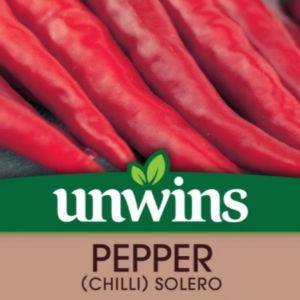 Unwins Pepper (Chilli) Solero 10 Seeds