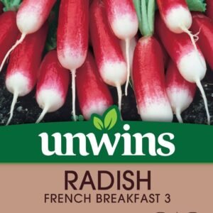Unwins Radish French Breakfast 3 1000 Seeds