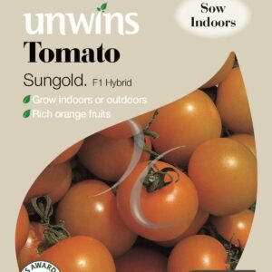 Unwins Tomato Sungold F1 Hybrid 8 Seeds